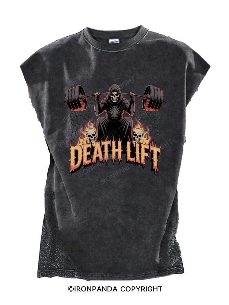 Death Lift Weightlifting Cut Off Tank