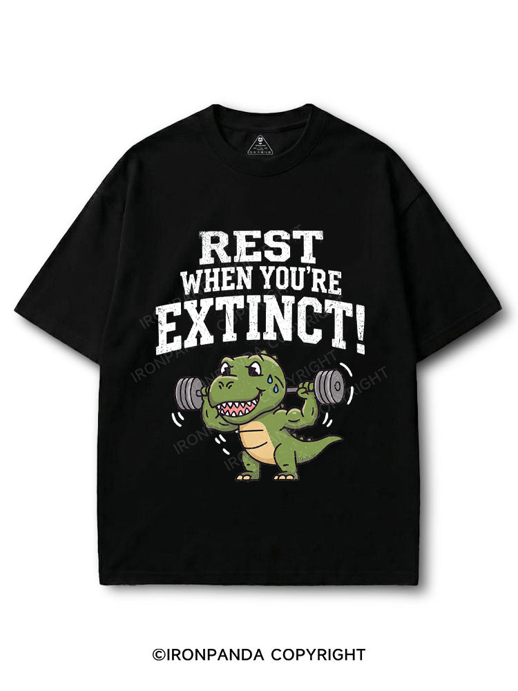 Rest When You're Extinct! COTTON PUMP COVER