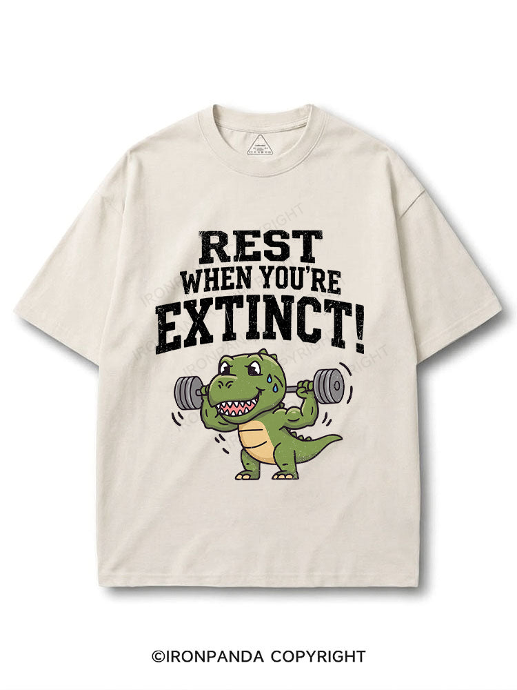 Rest When You're Extinct! COTTON PUMP COVER