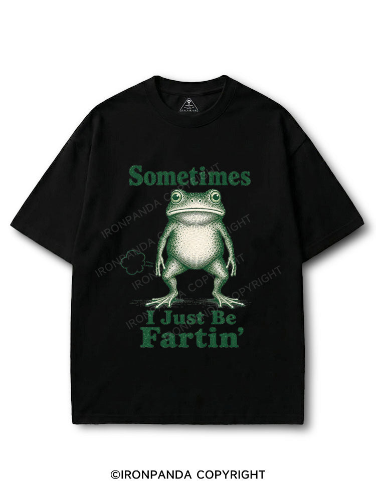Sometimes I Just Be Fartin COTTON PUMP COVER