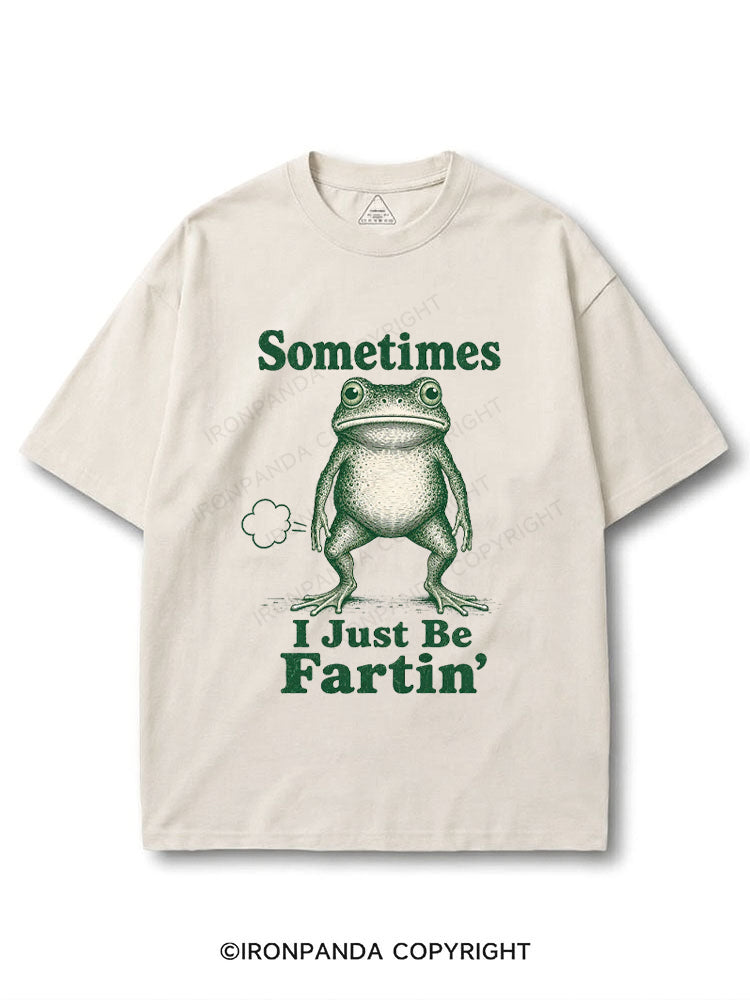 Sometimes I Just Be Fartin COTTON PUMP COVER
