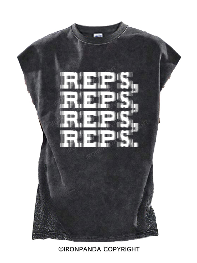 REPS, REPS, REPS. Cut Off Tank