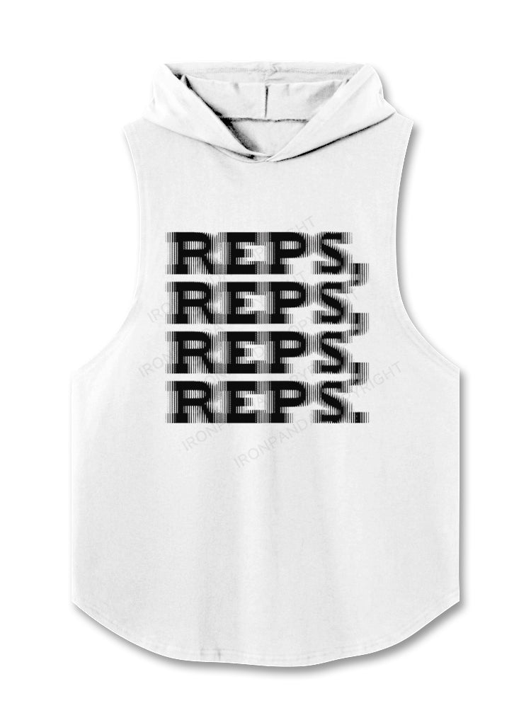 REPS, REPS, REPS. Hooded Tank