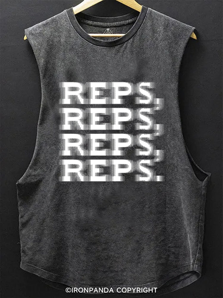 REPS, REPS, REPS. SCOOP BOTTOM COTTON TANK