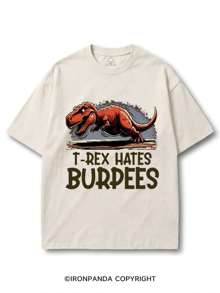 T Rex Hates Burpees COTTON PUMP COVER
