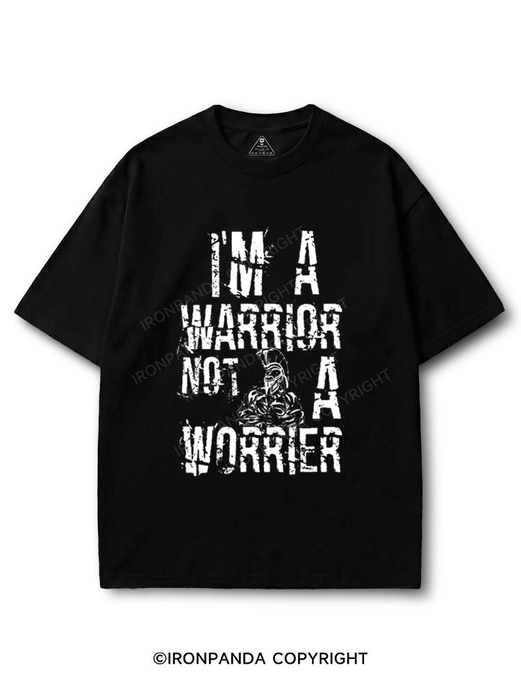 I'M A WARRIOR NOT A WORRIER COTTON PUMP COVER