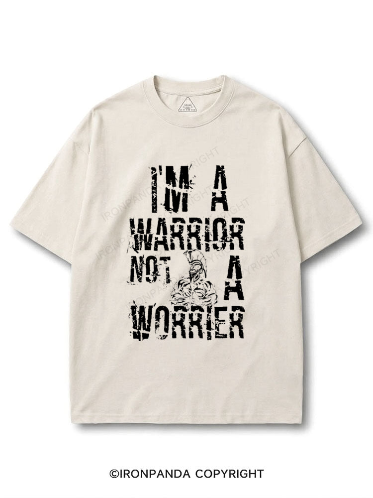 I'M A WARRIOR NOT A WORRIER COTTON PUMP COVER