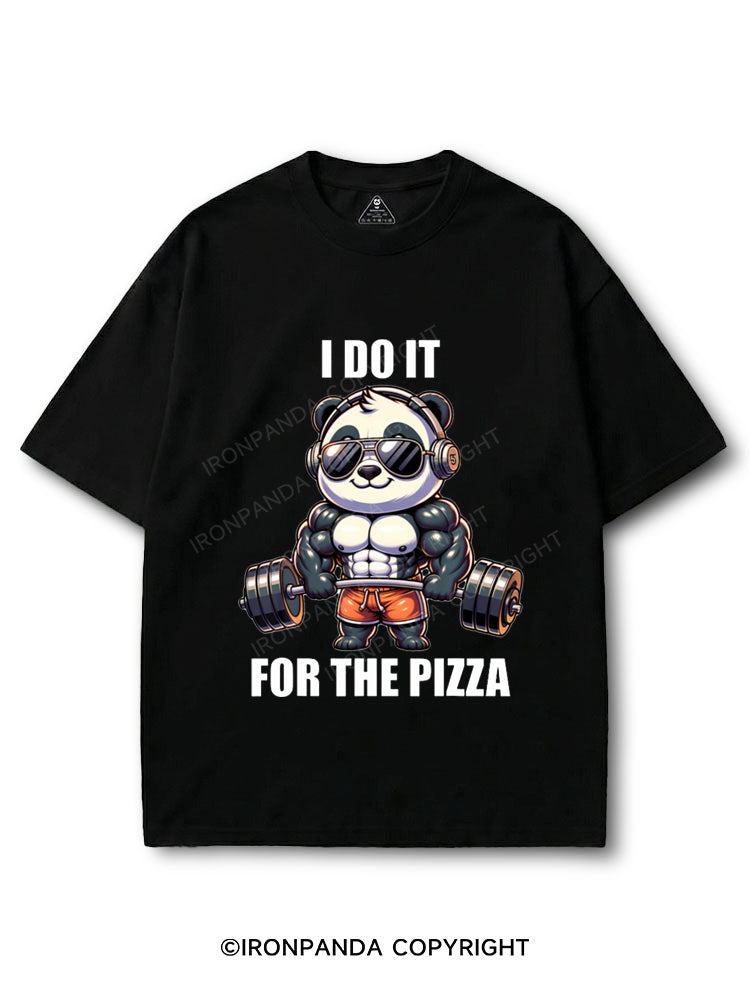 I DO IT FOR THE PIZZA PANDA COTTON PUMP COVER