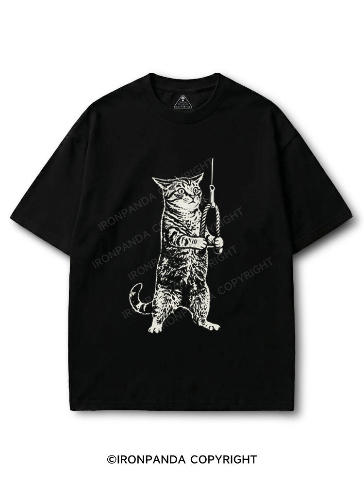 Funny Gym Cat Workout Meme COTTON PUMP COVER