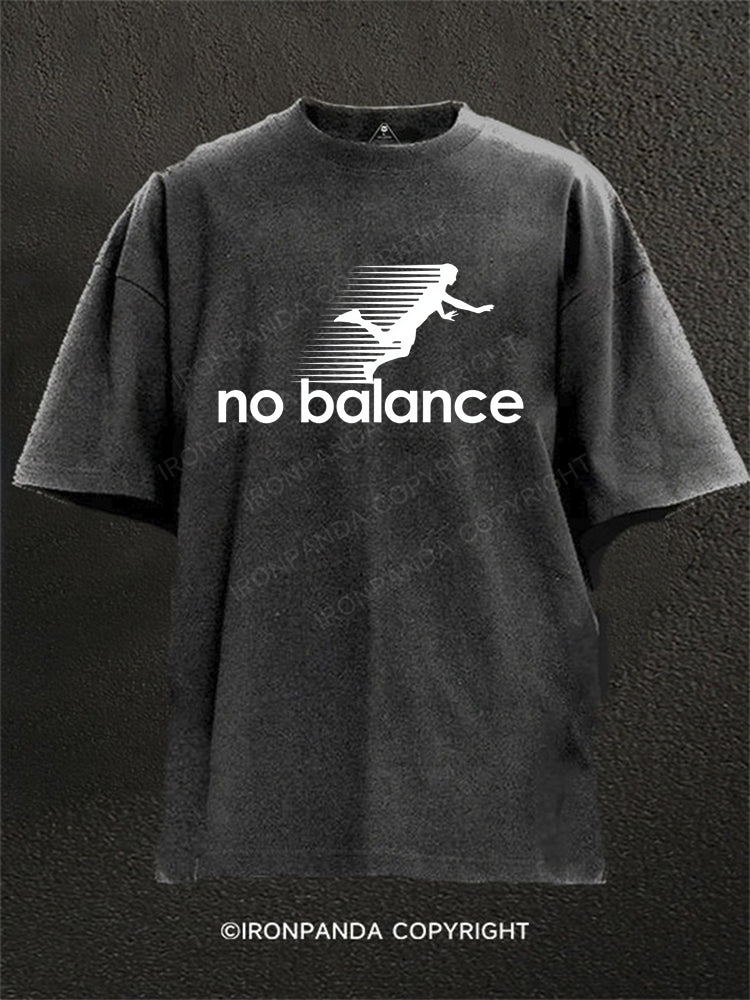 No Balance Washed Gym Shirt