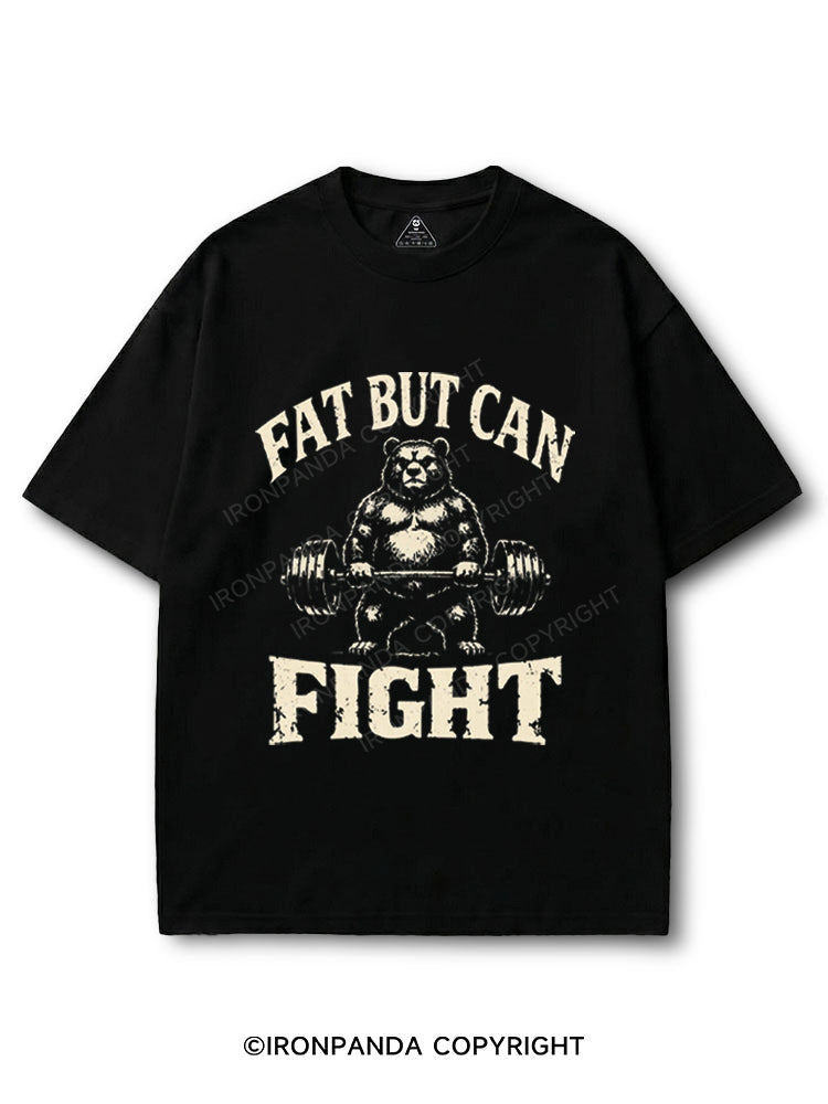 Funny Fat But Can Fight Bear COTTON PUMP COVER