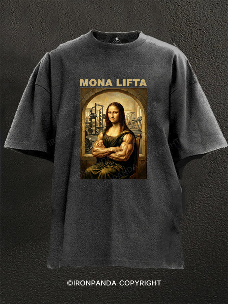 Mona Lifta Muscle Mona Washed Gym Shirt