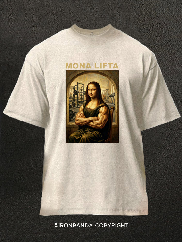 Mona Lifta Muscle Mona Washed Gym Shirt