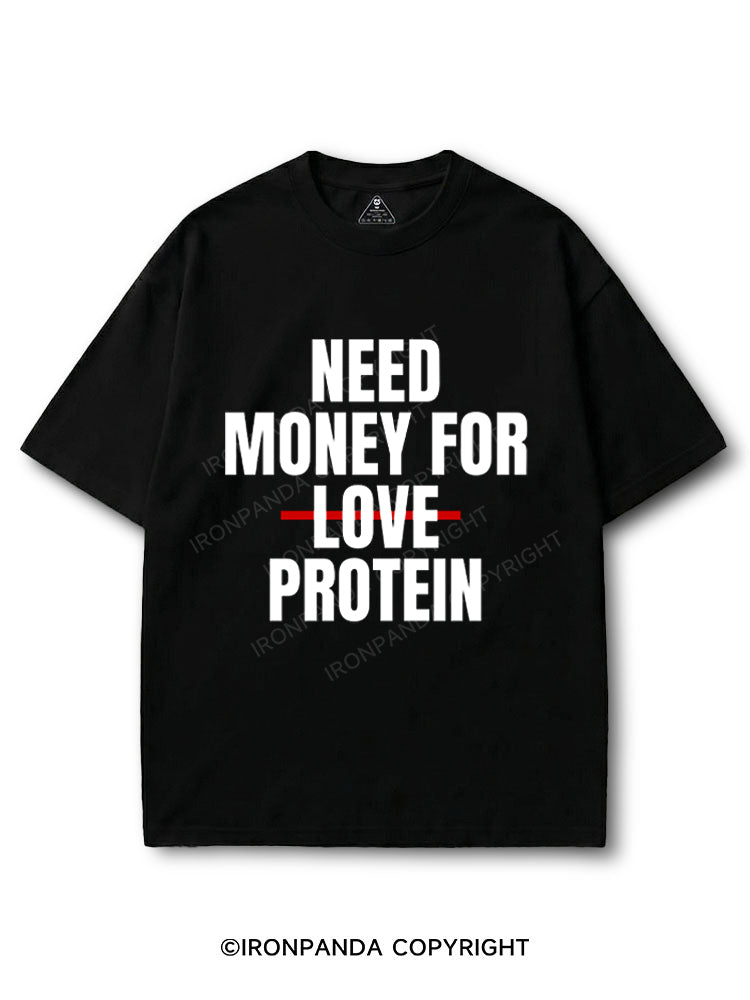 Need Money For Protein COTTON PUMP COVER