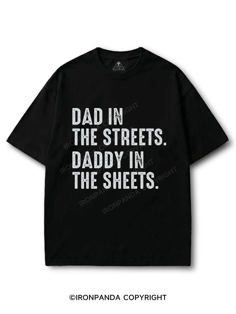 Dad in The Streets Daddy in The Sheets COTTON PUMP COVER