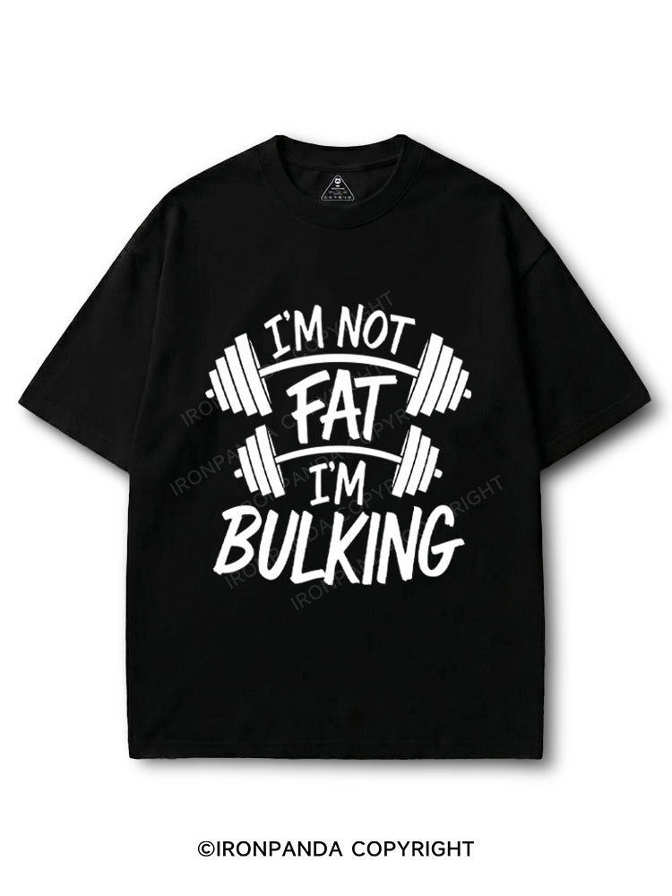 I'm Not Fat I'm Bulking COTTON PUMP COVER