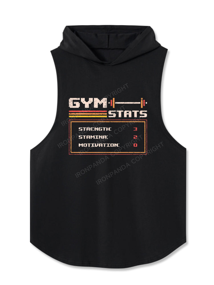 Gym Stats Hooded Tank
