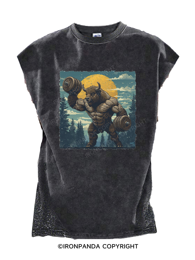 bison lifting weight Cut Off Tank