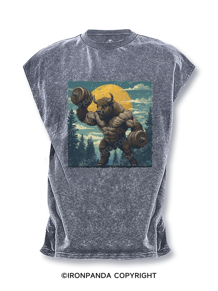 bison lifting weight Cut Off Tank