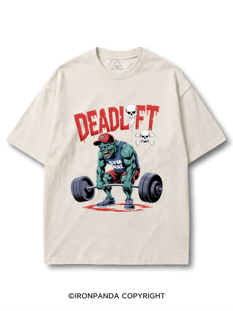 Zombie Funny Deadlift COTTON PUMP COVER