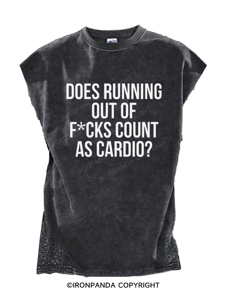 Does Running Out Of F*cks Count As Cardio? Cut Off Tank