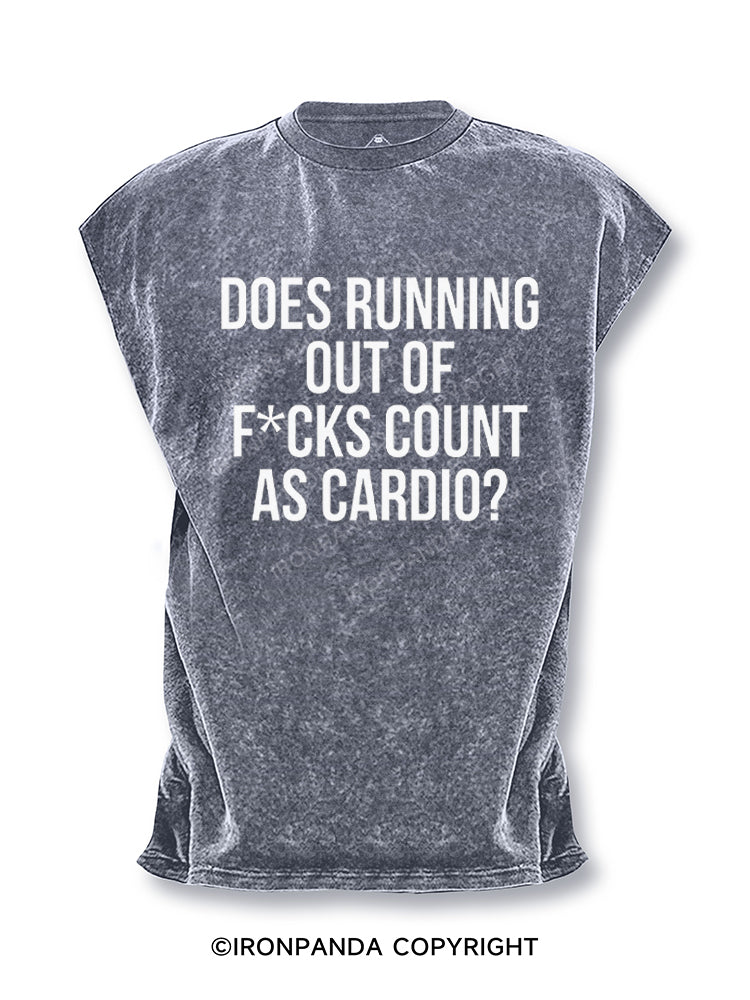 Does Running Out Of F*cks Count As Cardio? Cut Off Tank