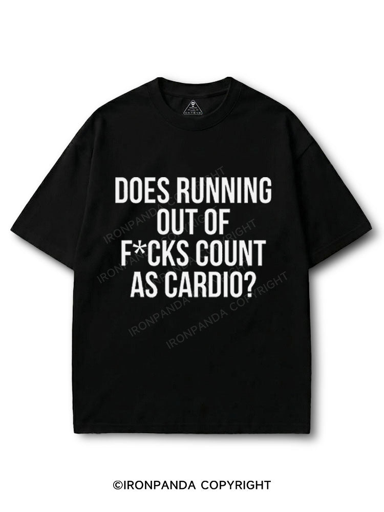 Does Running Out Of F*cks Count As Cardio? COTTON PUMP COVER