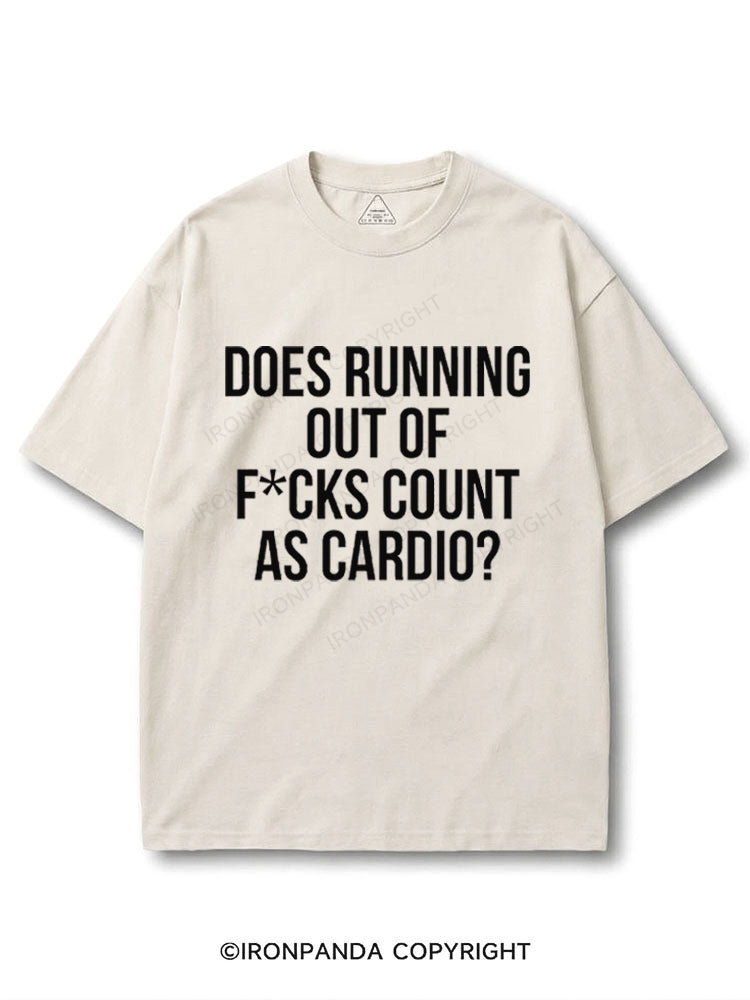 Does Running Out Of F*cks Count As Cardio? COTTON PUMP COVER