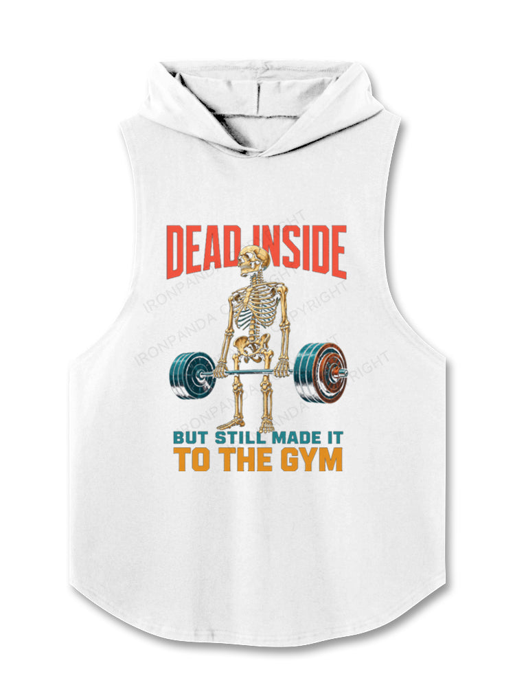 Dead Inside but Still Made It Skeleton Hooded Tank