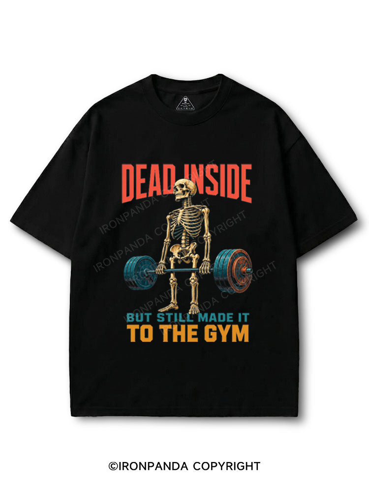 Dead Inside but Still Made It Skeleton COTTON PUMP COVER