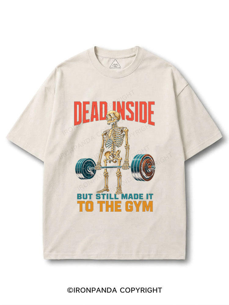 Dead Inside but Still Made It Skeleton COTTON PUMP COVER