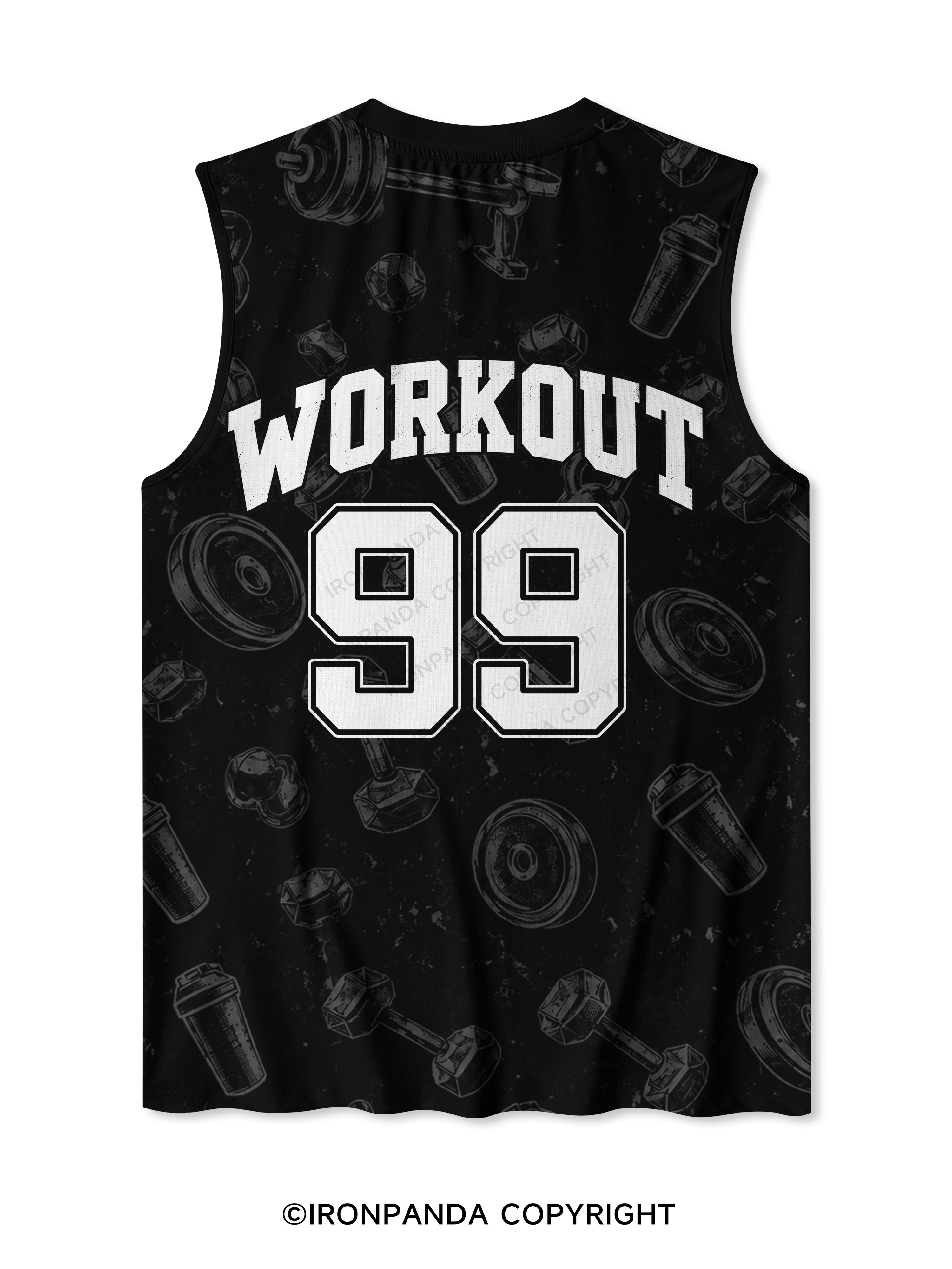 My Life Workout Eat Sleep Work Repeat Quick-Dry Mesh Tank