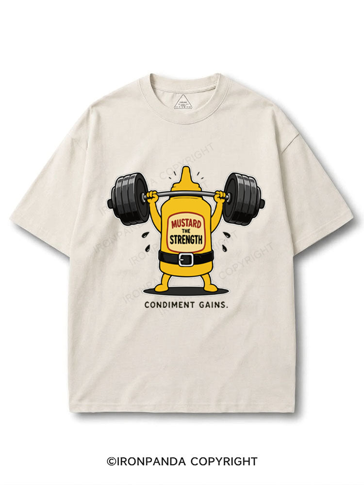 MUSTARD THE STRENGTH COTTON PUMP COVER