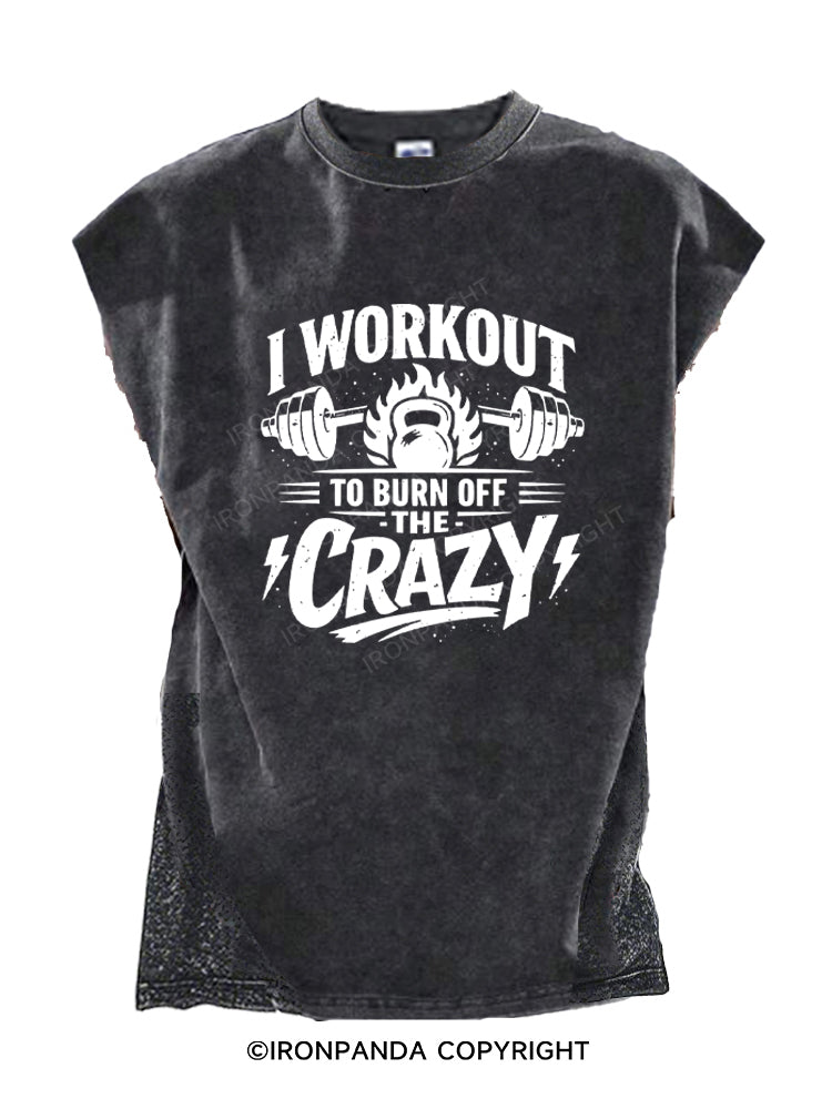 I Workout To Burn Off The Crazy Cut Off Tank