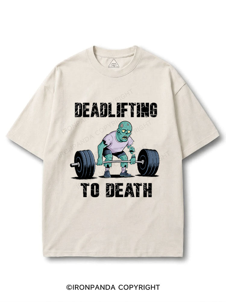 Deadlifting To Death Zombie COTTON PUMP COVER