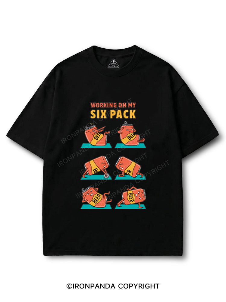 Working on my six pack beer COTTON PUMP COVER