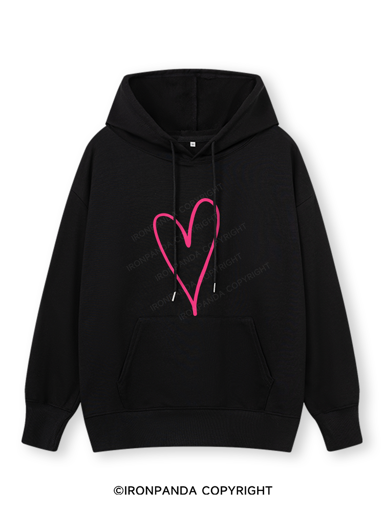 Heart Muscle Classic Gym Hoodie