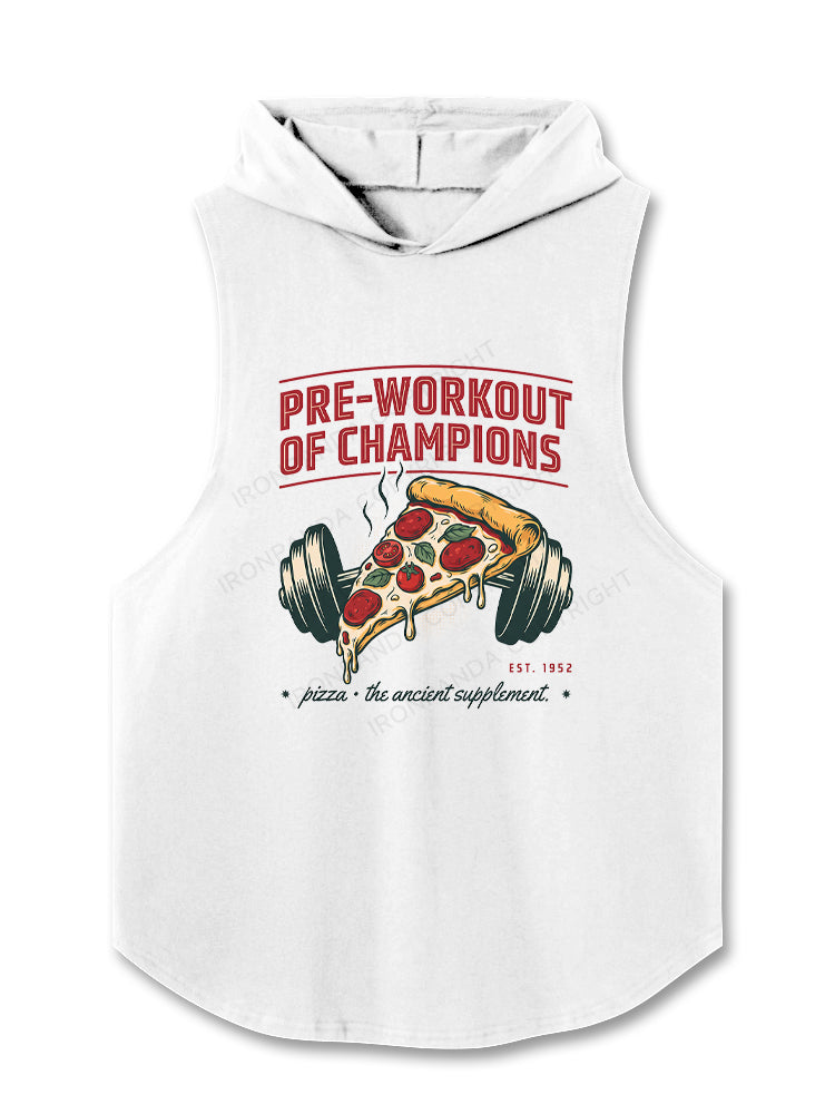 Pizza Supplement Barbellredbubble Hooded Tank