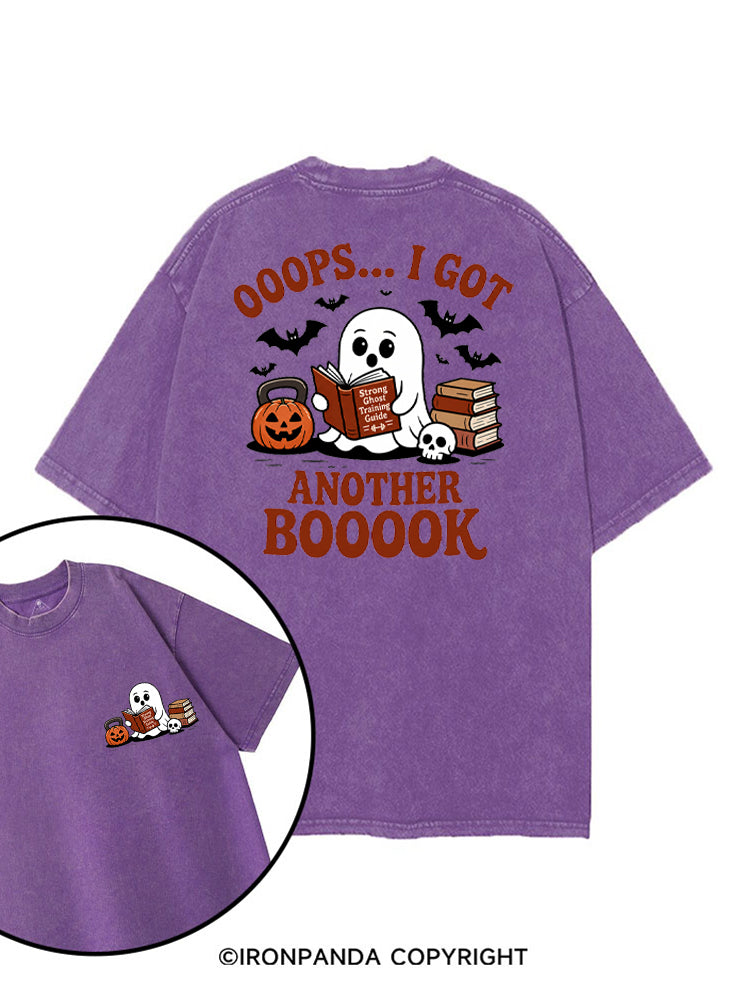 OOOPS... I GOT ANOTHER BOOOOK printed Gym Shirt