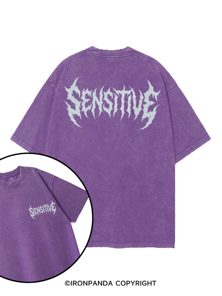 Sensitivity and Empathy is a Strength printed Gym Shirt