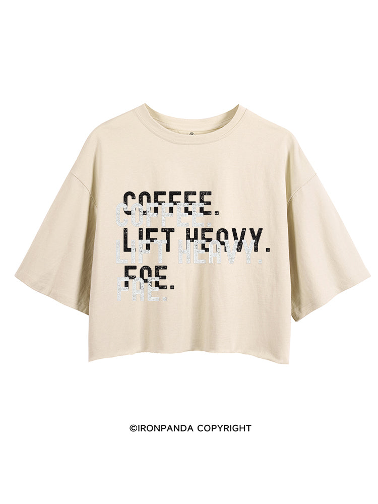 Coffee Lift Heavy Fae CROP TOPS