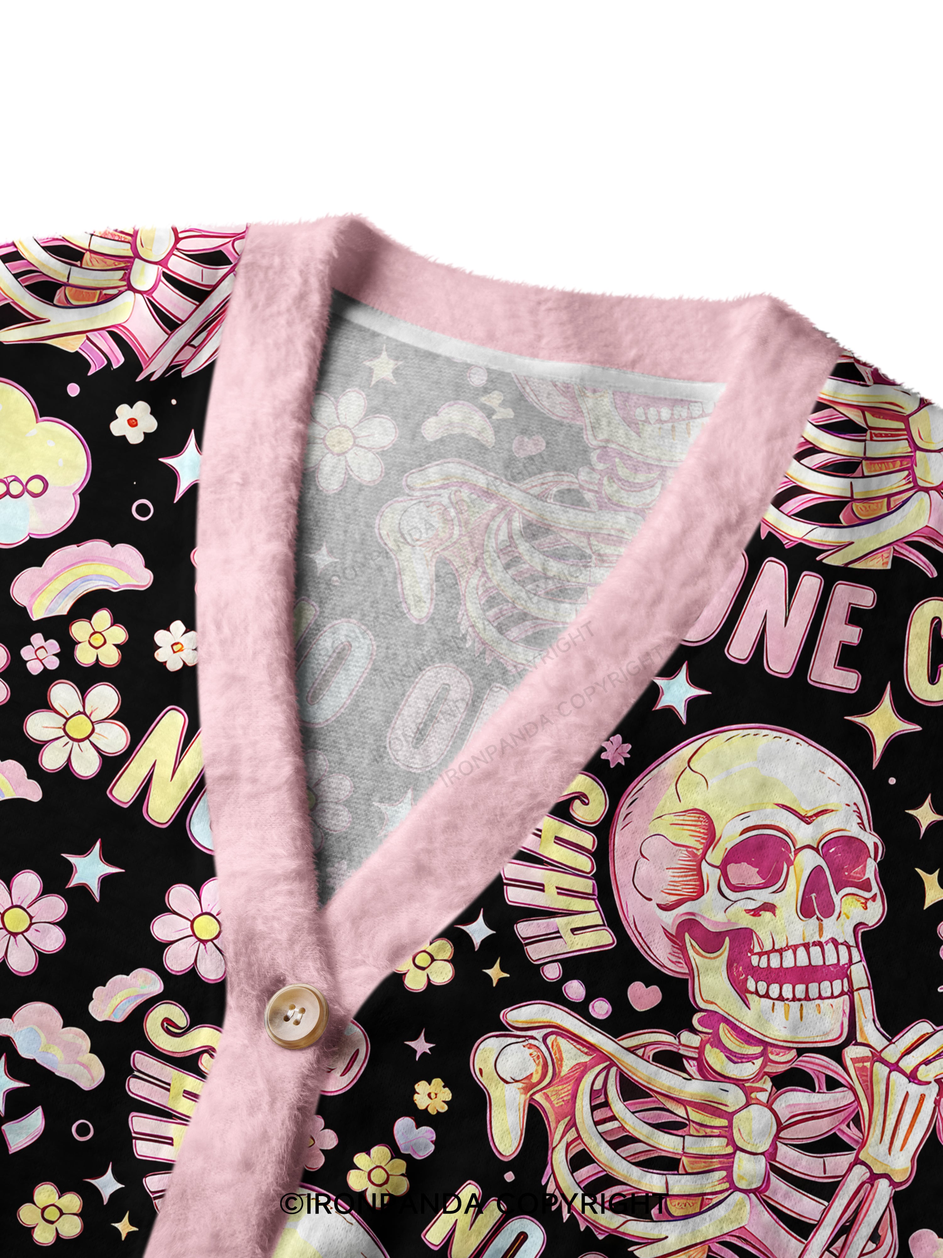 shhh no one cares Ugly Cardigan Sweater