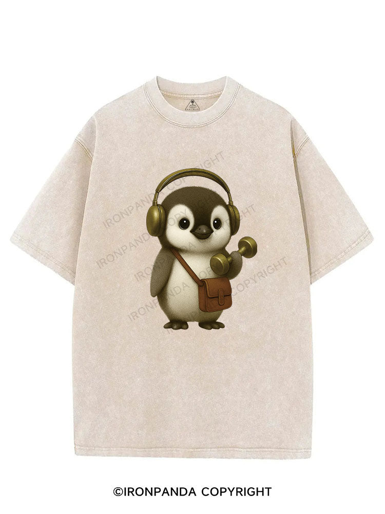 CHILL VIBES STRONG GAINS VINTAGE GYM SHIRT