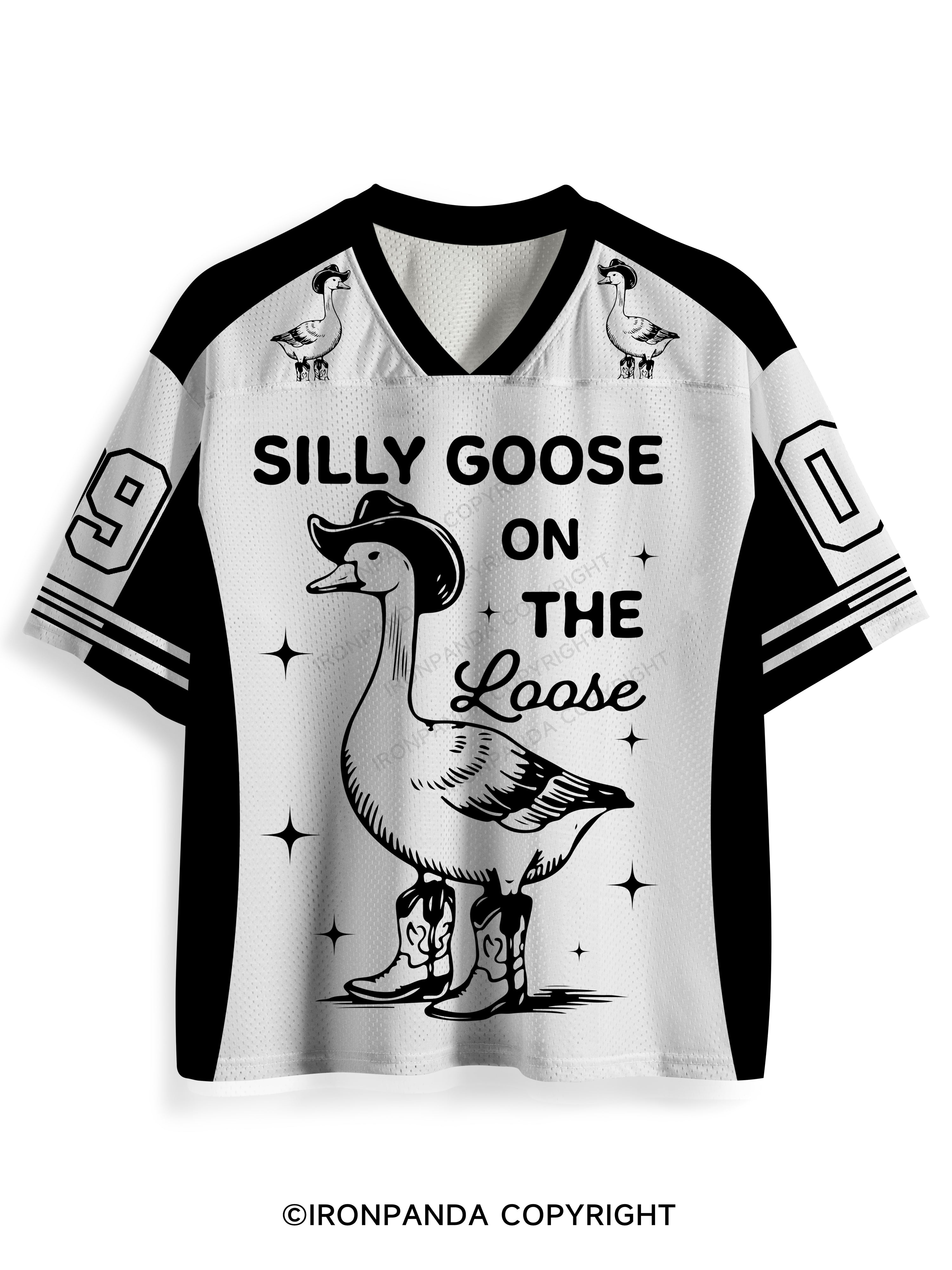 SILLY GOOSE ON THE LOOSE Mesh Jersey