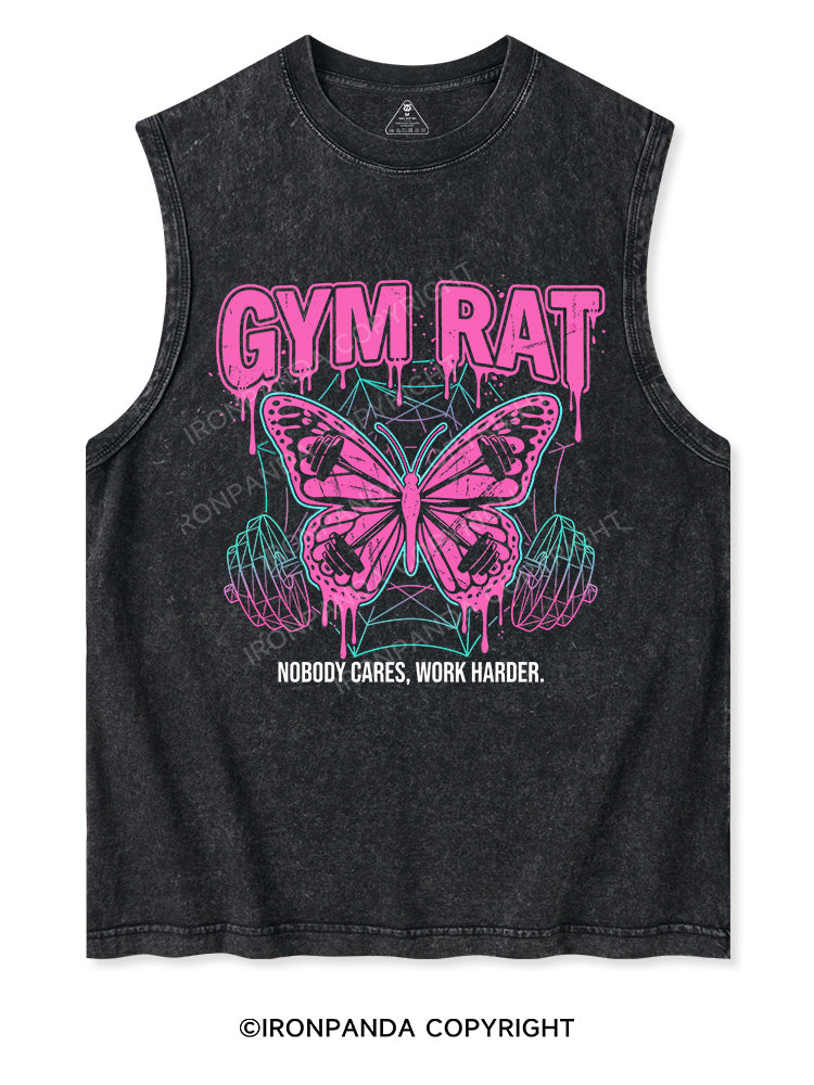 GYM RAT Washed Tank