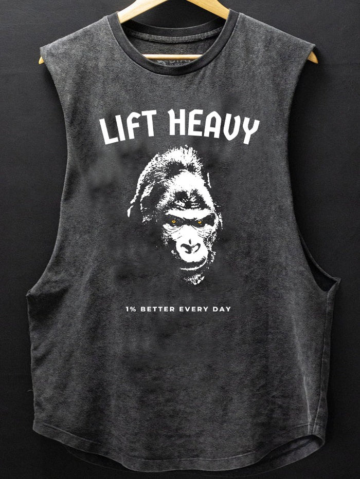 Lift Heavy Gorilla By Designer Manta Ray