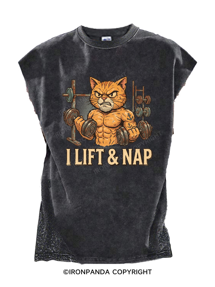 I lift and Nap Cut Off Tank