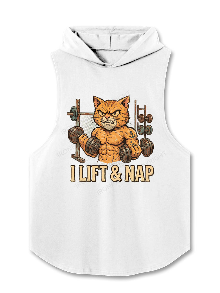I lift and Nap Hooded Tank