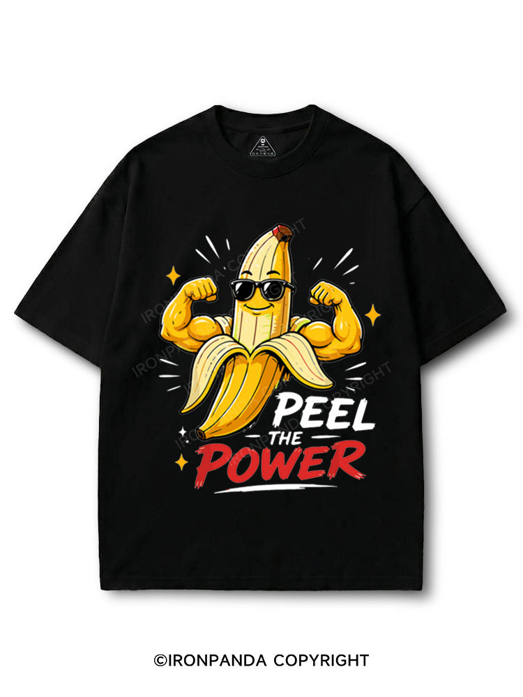 Peel The Power Funny Strong Banana COTTON PUMP COVER