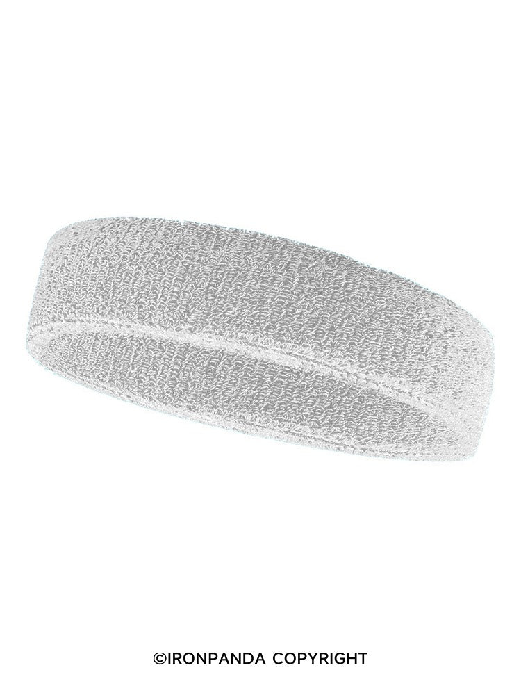 IronPanda Stretchy Gym Cotton Sweatbands